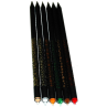 Bleistift mit Swarovskistein und Tropfendruck