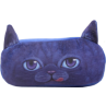 Federmappe Katze blau