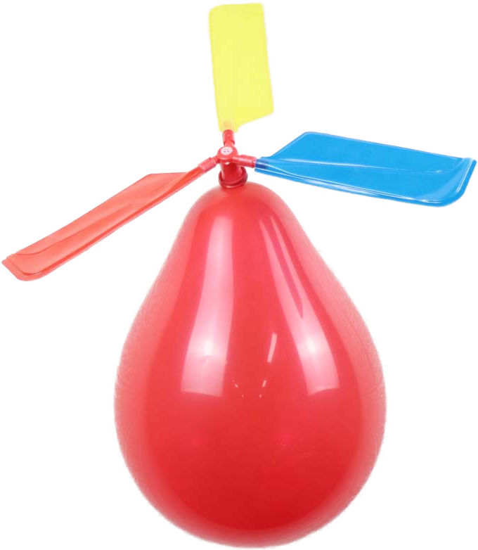 Luftballon-Helikopter 