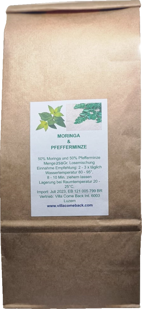 Moringa oleifera &PfefferminzteeTee