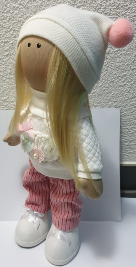 Handmade Puppe "blondes Mädchen"