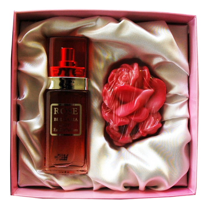 Geschenkset Parfüm & Rosenseife
