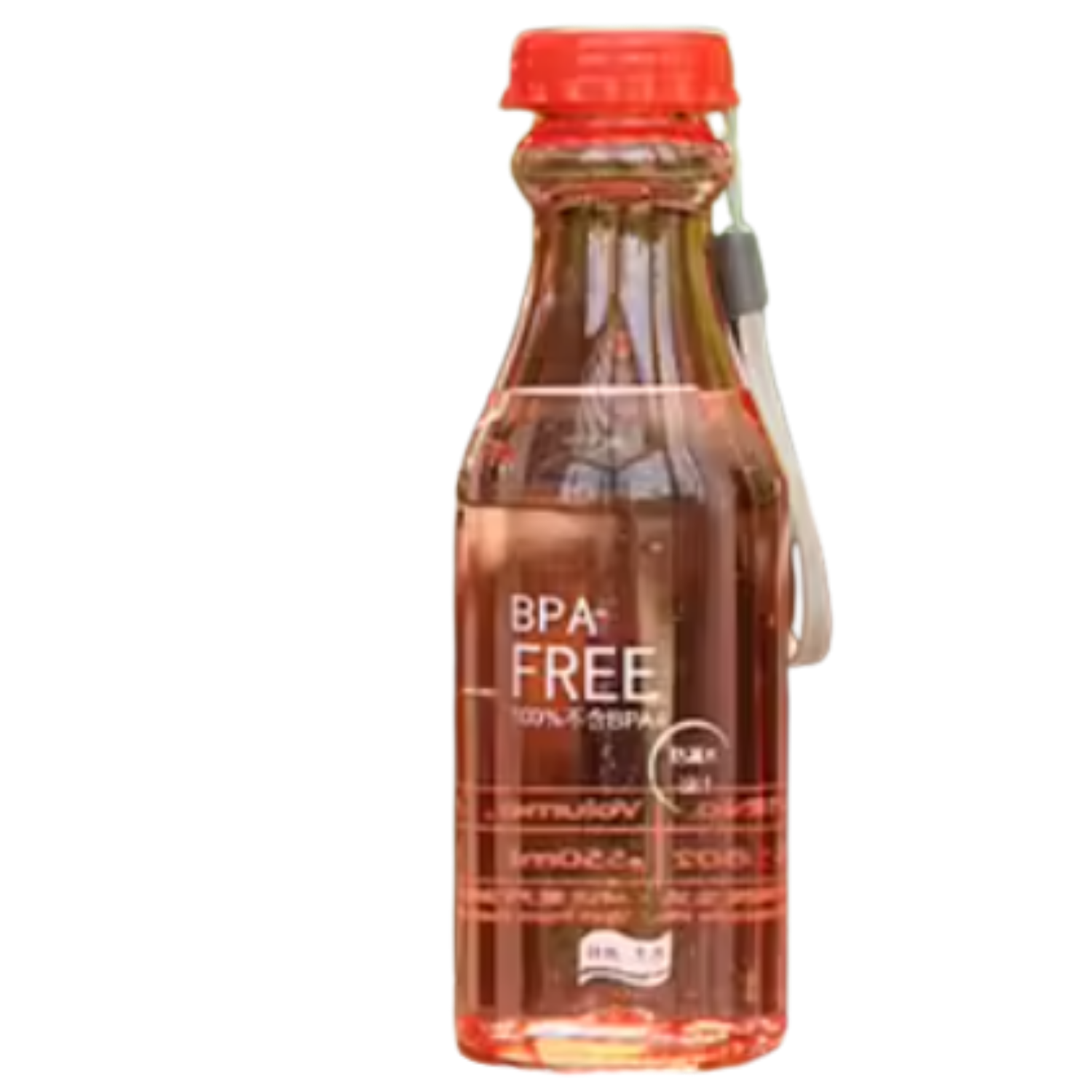 Trendige Trinkflasche "kristallklar" – Bild 3