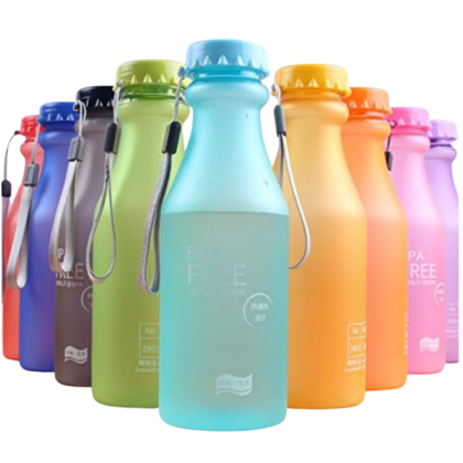 Trendige Trinkflasche "frosted"