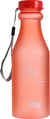 Trendige Trinkflasche - rot