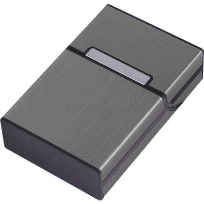 Zigarettenbox (max. 20 Zigaretten) - anthrazit